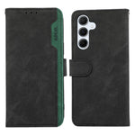 ABEEL For Samsung Galaxy S26 FE Case Color Splicing Leather Flip Phone Cover RFID Blocking