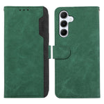 ABEEL For Samsung Galaxy S26 FE Case Color Splicing Leather Flip Phone Cover RFID Blocking