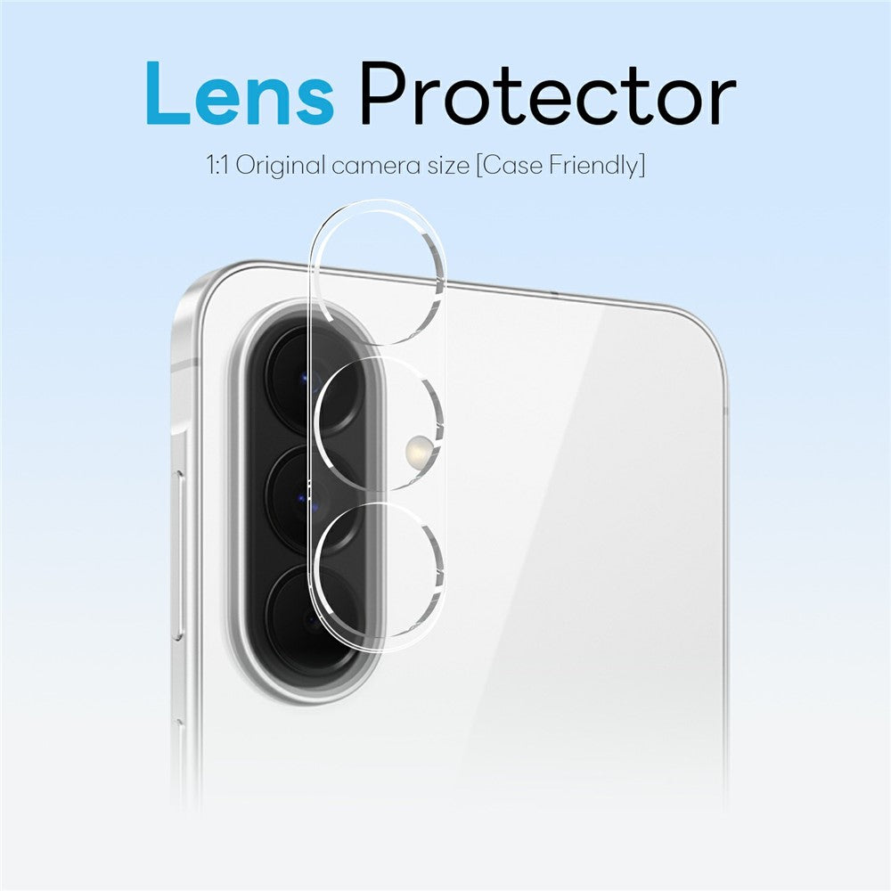 NORTHJO for Samsung Galaxy S26 FE Magnetic Case PC + TPU Phone Cover Set with Front Screen Protector + Lens Film