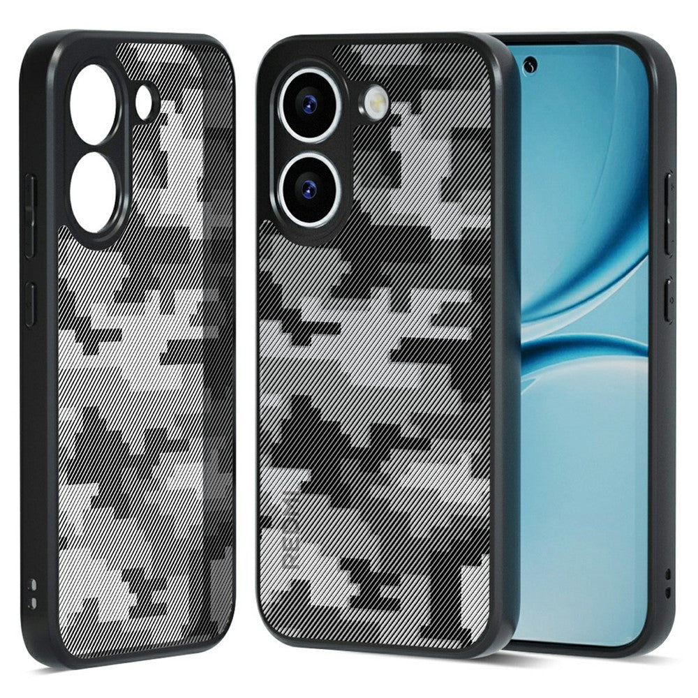 IBMRS For Xiaomi Poco X8 Pro 5G Case Soft TPU Frame Hard PC Back Anti-Fall Phone Cover