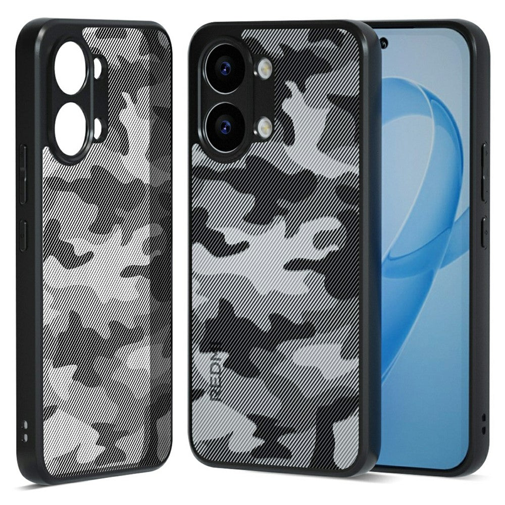 IBMRS For Xiaomi Poco X8 Pro Max 5G Case Soft TPU Frame Hard PC Back Anti-Fall Phone Cover