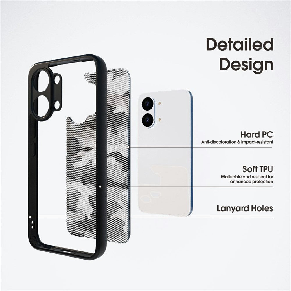 IBMRS For Xiaomi Poco X8 Pro Max 5G Case Soft TPU Frame Hard PC Back Anti-Fall Phone Cover