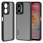 IBMRS For Xiaomi Redmi 15a 5G Case Soft TPU Frame Hard PC Back Anti-Fall Phone Cover