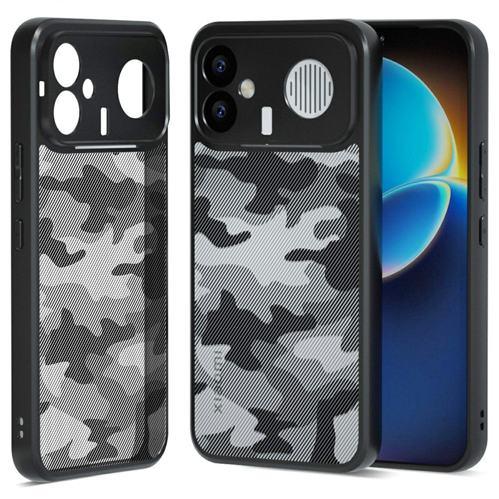 IBMRS For Xiaomi Redmi K90 Max 5G Case Soft TPU Frame Hard PC Back Anti-Fall Phone Cover