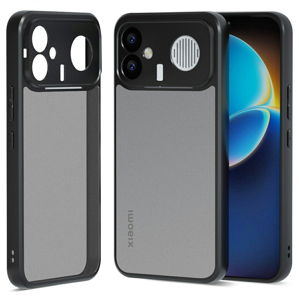 IBMRS For Xiaomi Redmi K90 Max 5G Case Soft TPU Frame Hard PC Back Anti-Fall Phone Cover