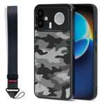 IBMRS mobilskal för Xiaomi Redmi K90 Max 5G mjukt TPU + hårt PC-skal med handledsrem (precisionsutskärningar)