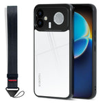 IBMRS mobilskal för Xiaomi Redmi K90 Max 5G mjukt TPU + hårt PC-skal med handledsrem (precisionsutskärningar)