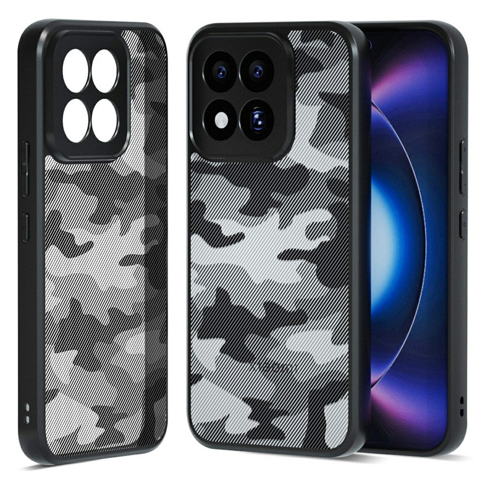 IBMRS For Xiaomi 17 Max Case Soft TPU Frame Hard PC Back Anti-Fall Phone Cover