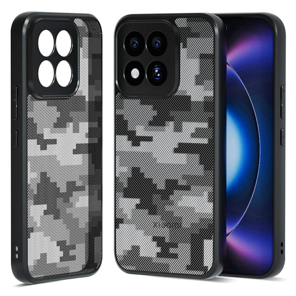 IBMRS For Xiaomi 17 Max Case Soft TPU Frame Hard PC Back Anti-Fall Phone Cover