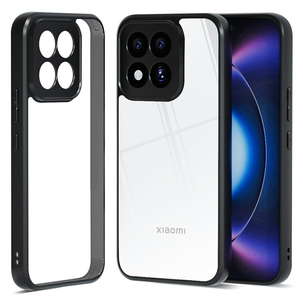 IBMRS For Xiaomi 17 Max Case Soft TPU Frame Hard PC Back Anti-Fall Phone Cover