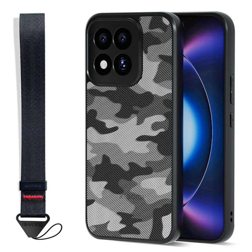 IBMRS Mobile Cover for Xiaomi 17 Max Soft TPU + Hard PC Case with Wrist Strap (Precision Cutouts)