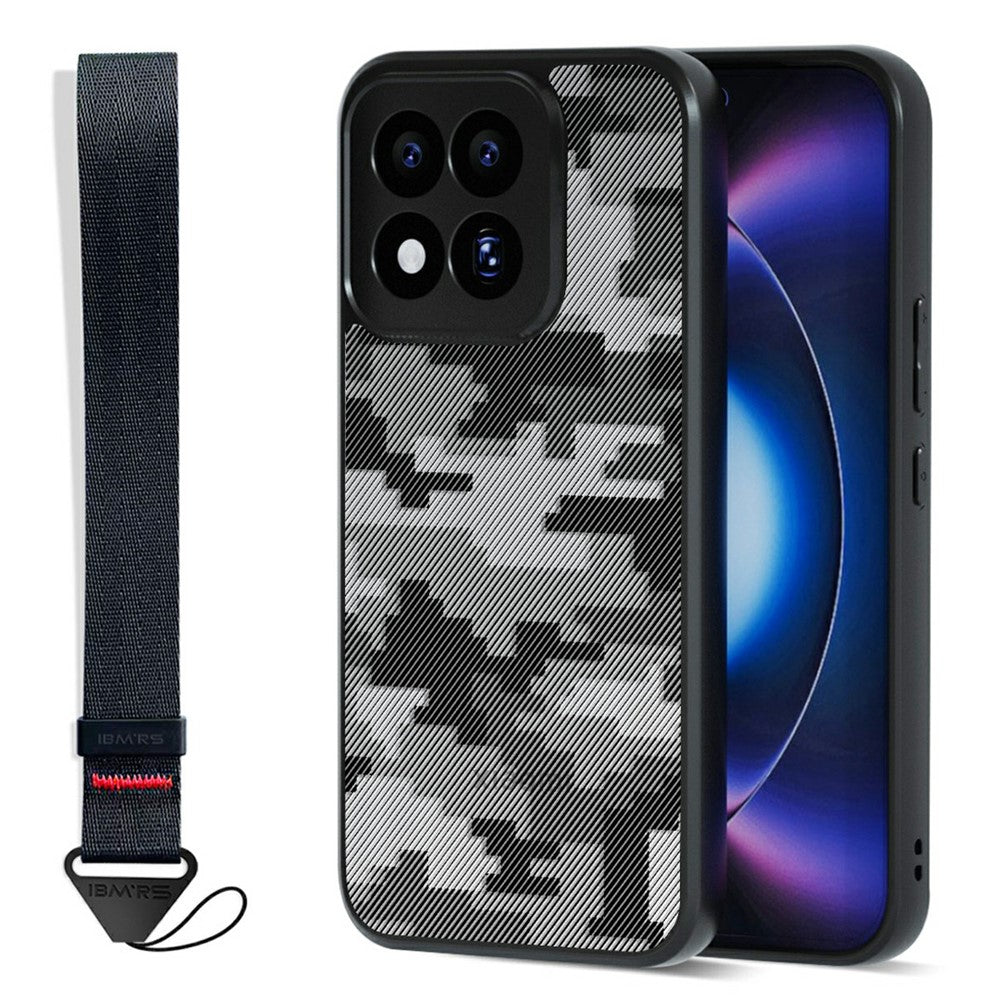 IBMRS Mobile Cover for Xiaomi 17 Max Soft TPU + Hard PC Case with Wrist Strap (Precision Cutouts)