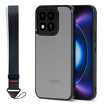 IBMRS Mobile Cover for Xiaomi 17 Max Soft TPU + Hard PC Case with Wrist Strap (Precision Cutouts)