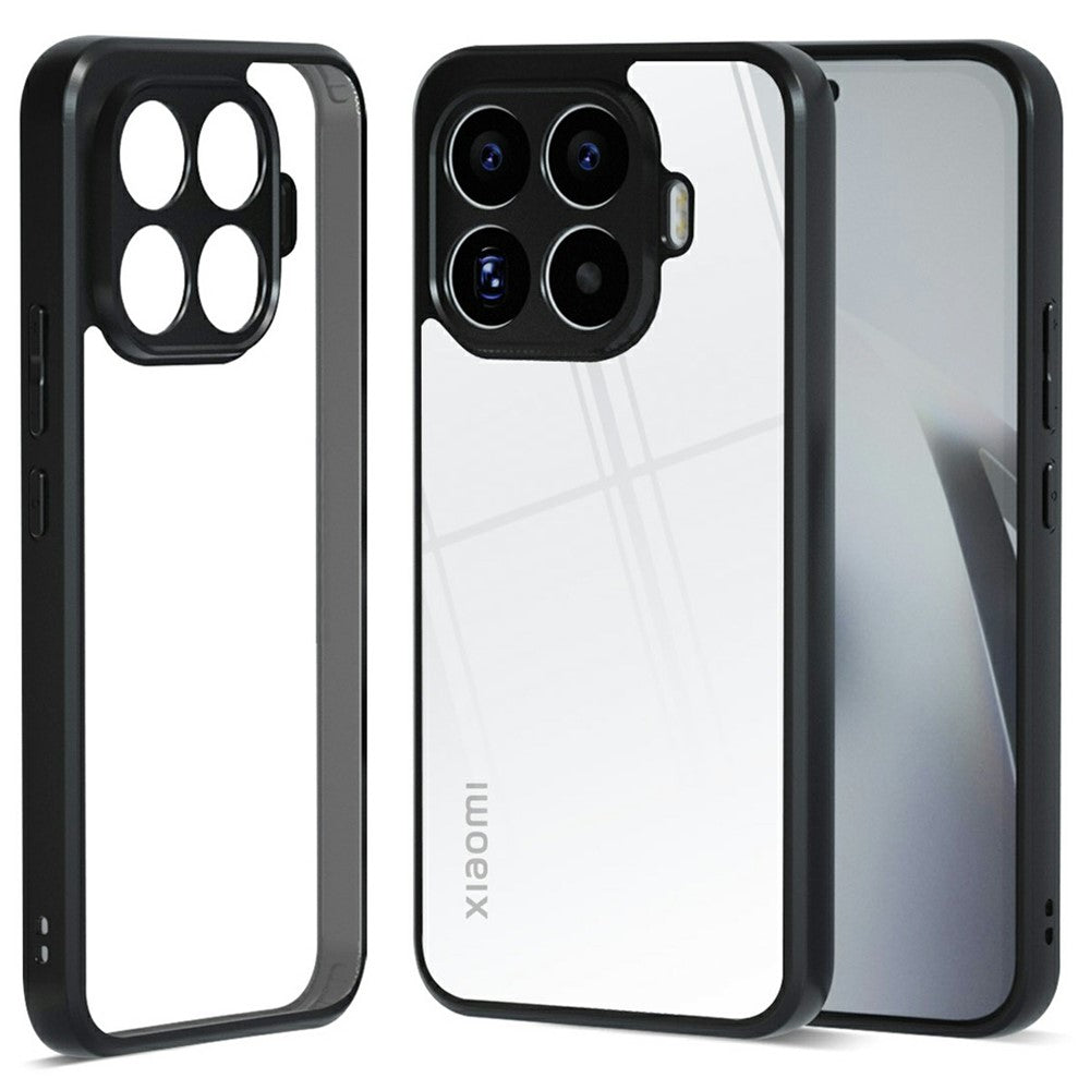 IBMRS For Xiaomi 17T Pro Case Soft TPU Frame Hard PC Back Anti-Fall Phone Cover