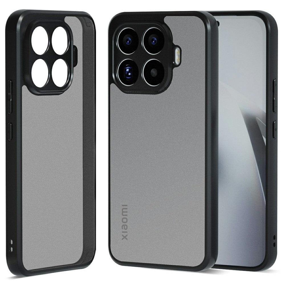 IBMRS For Xiaomi 17T Pro Case Soft TPU Frame Hard PC Back Anti-Fall Phone Cover