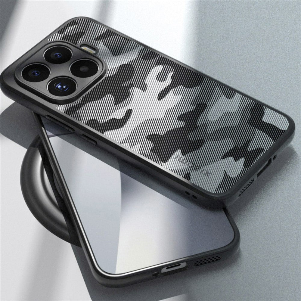 IBMRS Mobile Cover for Xiaomi 17T Pro Soft TPU + Hard PC Case with Wrist Strap (Precision Cutouts)