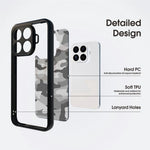 IBMRS Mobile Cover for Xiaomi 17T Pro Soft TPU + Hard PC Case with Wrist Strap (Precision Cutouts)