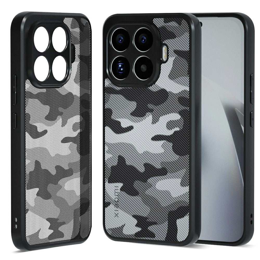 IBMRS For Xiaomi 17T Case Soft TPU Frame Hard PC Back Anti-Fall Phone Cover