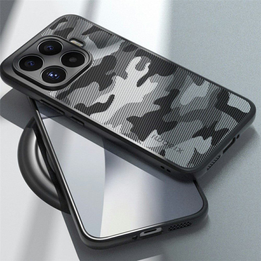 IBMRS For Xiaomi 17T Case Soft TPU Frame Hard PC Back Anti-Fall Phone Cover