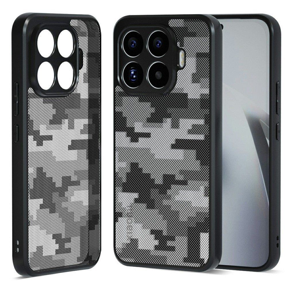IBMRS For Xiaomi 17T Case Soft TPU Frame Hard PC Back Anti-Fall Phone Cover