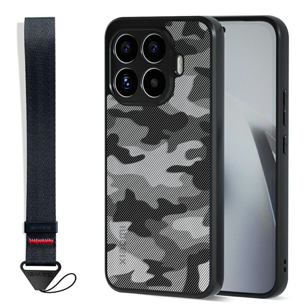 IBMRS Mobile Cover for Xiaomi 17T Soft TPU + Hard PC Case with Wrist Strap (Precision Cutouts)