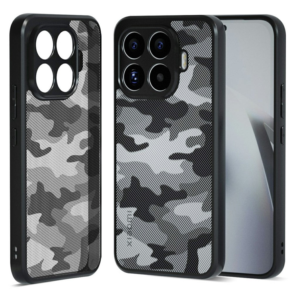 IBMRS Mobile Cover for Xiaomi 17T Soft TPU + Hard PC Case with Wrist Strap (Precision Cutouts)