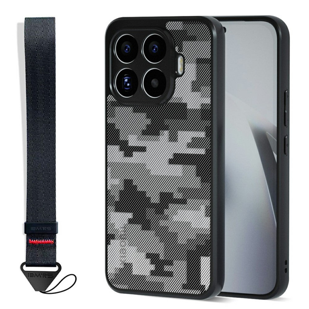IBMRS Mobile Cover for Xiaomi 17T Soft TPU + Hard PC Case with Wrist Strap (Precision Cutouts)