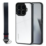 IBMRS Mobile Cover for Xiaomi 17T Soft TPU + Hard PC Case with Wrist Strap (Precision Cutouts)