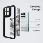 IBMRS For Motorola Edge 70 Fusion+ 5G  /  70 Fusion 5G Case Soft TPU Frame Hard PC Back Anti-Fall Phone Cover