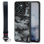 IBMRS Mobilcover til Motorola Edge 70 Fusion+ 5G / 70 Fusion 5G Blød TPU + Hård PC-etui med Håndrem (Præcise Udskæringer)