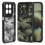 IBMRS For Motorola Moto G77 5G / G67 5G Case Soft TPU Frame Hard PC Back Anti-Fall Phone Cover