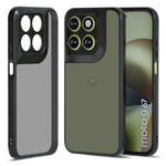 IBMRS For Motorola Moto G77 5G / G67 5G Case Soft TPU Frame Hard PC Back Anti-Fall Phone Cover