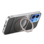Xiaomi Redmi 15C 4G (EU) (173 mm) / 15C 5G (EU) (173 mm), magnetisk stativcover i PU-læder + PC + TPU-mobilcover