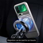 For Xiaomi 17 Pro Case Magnetic Kickstand PU Leather + PC + TPU Gradient Phone Cover