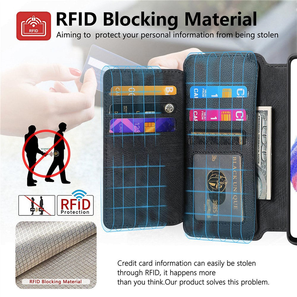 CASENEO MW-02 til Nothing Phone (4a) Pro etui Aftageligt magnetisk læder flip cover