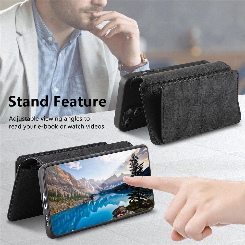 CASENEO MW-02 til Nothing Phone (4a) Pro etui Aftageligt magnetisk læder flip cover
