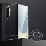 SULADA For Samsung Galaxy Z Fold8 Ultra Case Genuine Cow Leather Frameless Phone Back Cover