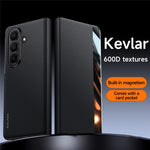 SULADA For Samsung Galaxy Z Fold8 Ultra Magnetic Case View Window Leather Phone Cover with Auto Wake / Sleep