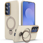 Samsung Galaxy S26 FE Magnetiskt Skal Roterande Ring Stöd TPU + PC Baksida