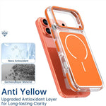Til iPhone 18 Pro Max / 17 Pro Max Magnetisk Cover Dual Color Stødsikkert TPU PC Telefoncover