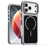 Til iPhone 18 Pro Max / 17 Pro Max Magnetisk Cover Dual Color Stødsikkert TPU PC Telefoncover