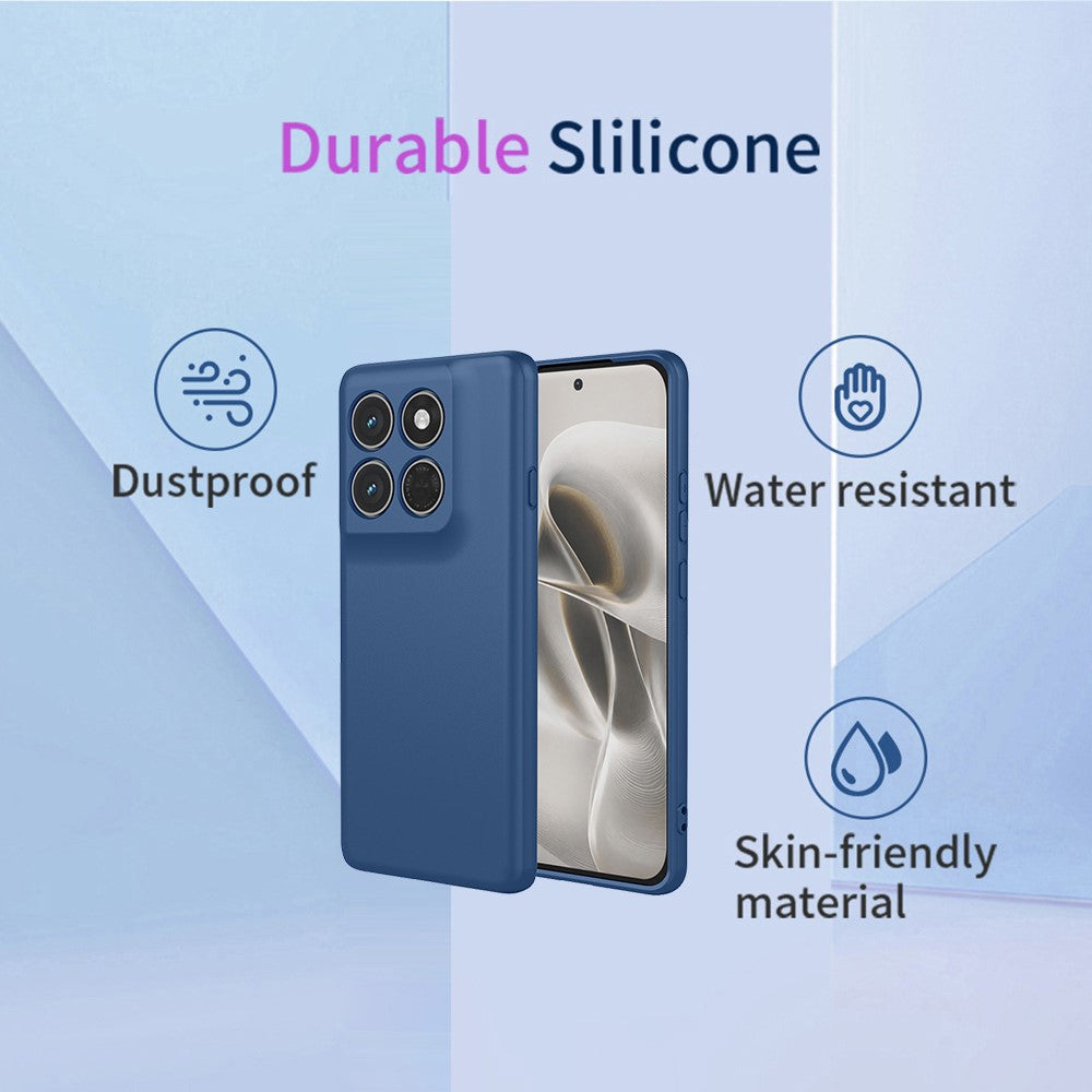 Til Motorola Edge 70 Pro 5G cover, flydende silikone, blød TPU beskyttende telefoncover