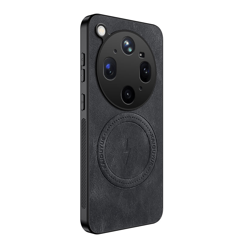 WANLONFENG til Oppo Find X9 Ultra 5G SD1 Series Magnetisk Cover Nappa Tekstur PC TPU Telefoncover