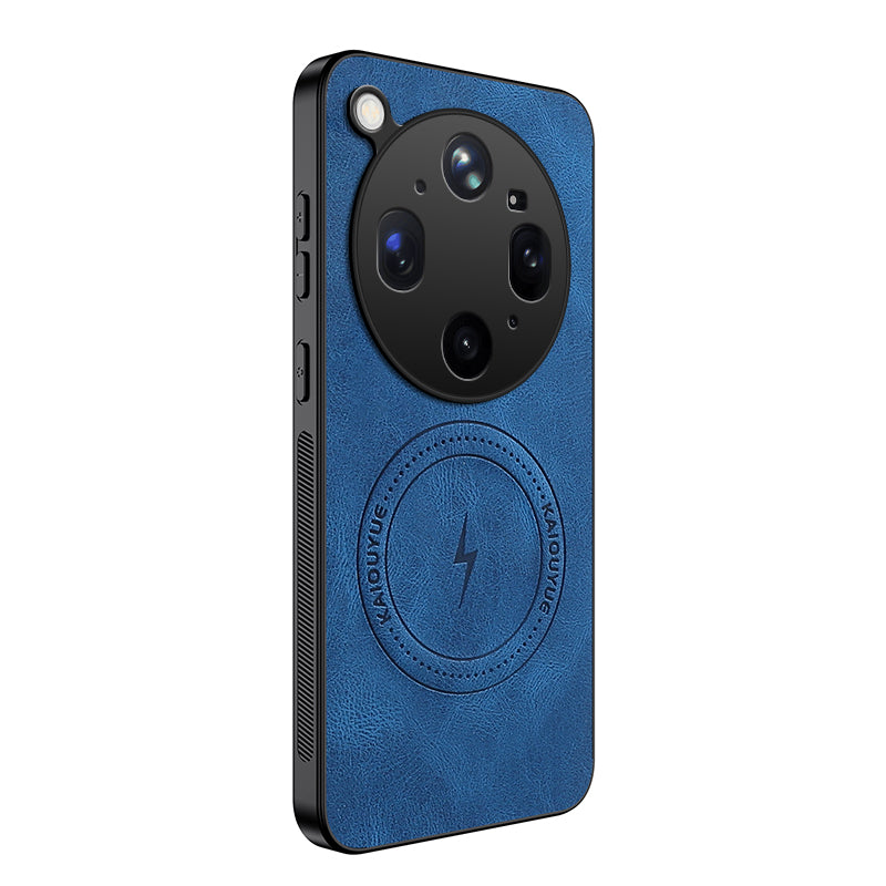 WANLONFENG til Oppo Find X9 Ultra 5G SD1 Series Magnetisk Cover Nappa Tekstur PC TPU Telefoncover