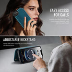 CASEME for iPhone 16e / iPhone 17e Case  053  Magnetic RFID Blocking Wallet Flip Leather Phone Cover