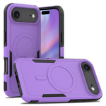 Til iPhone Air Magnetisk Cover Dobbeltlag PC TPU Stødsikkert Telefoncover