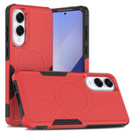 For Samsung Galaxy S25 Edge Magnetic Case Dual Layer PC TPU Shockproof Phone Cover