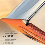 SULADA for Samsung Galaxy Z Fold8 Ultra Magnetic Case 360° Rotating Ring Kickstand Golden Mountain Pattern PC Slim Phone Cover