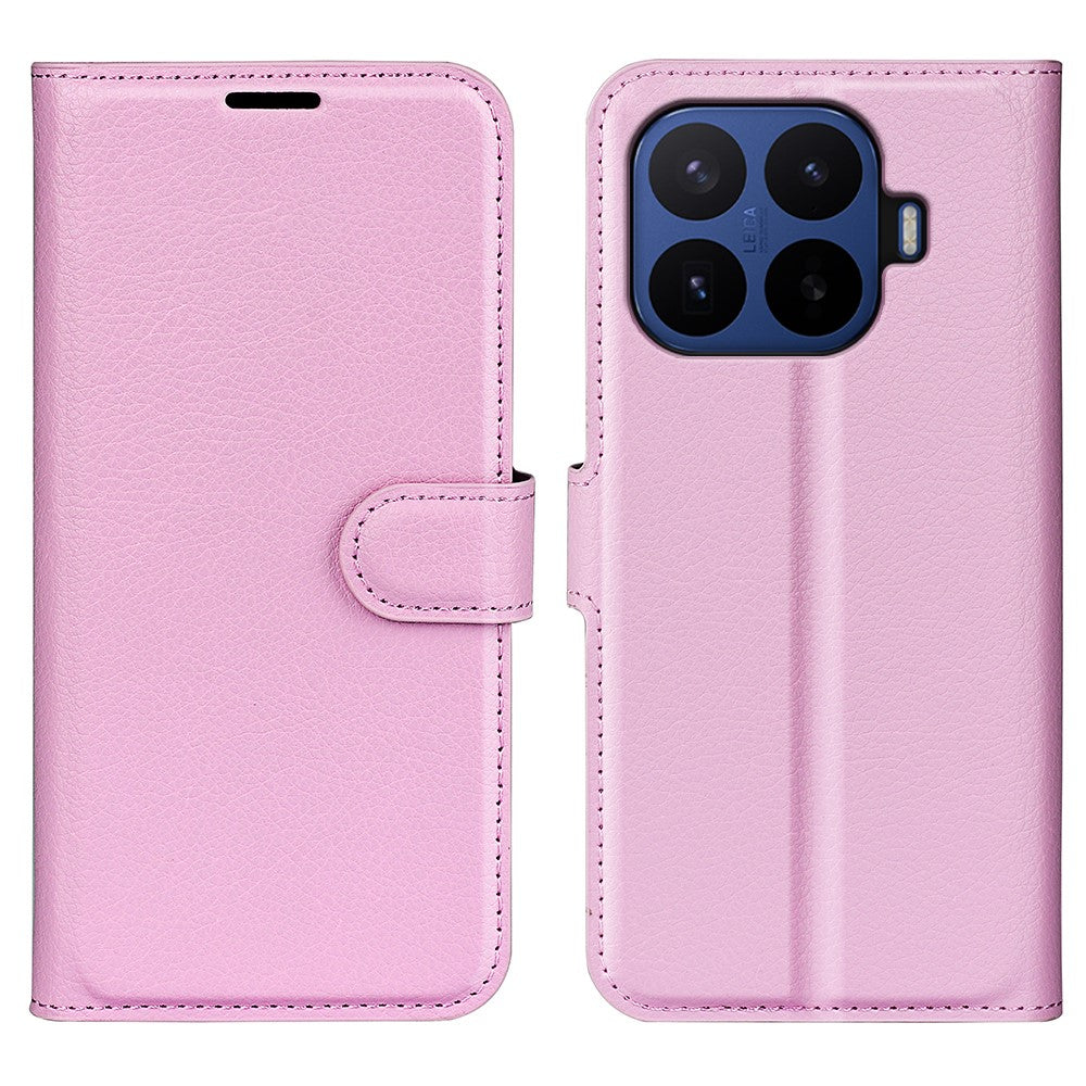 For Xiaomi 17T Pro Case Wallet Stand Litchi Texture Shockproof Leather Phone Cover