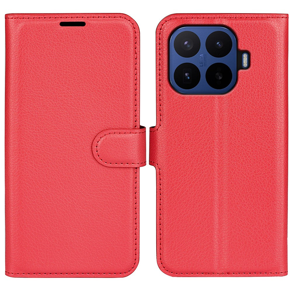 For Xiaomi 17T Pro Case Wallet Stand Litchi Texture Shockproof Leather Phone Cover